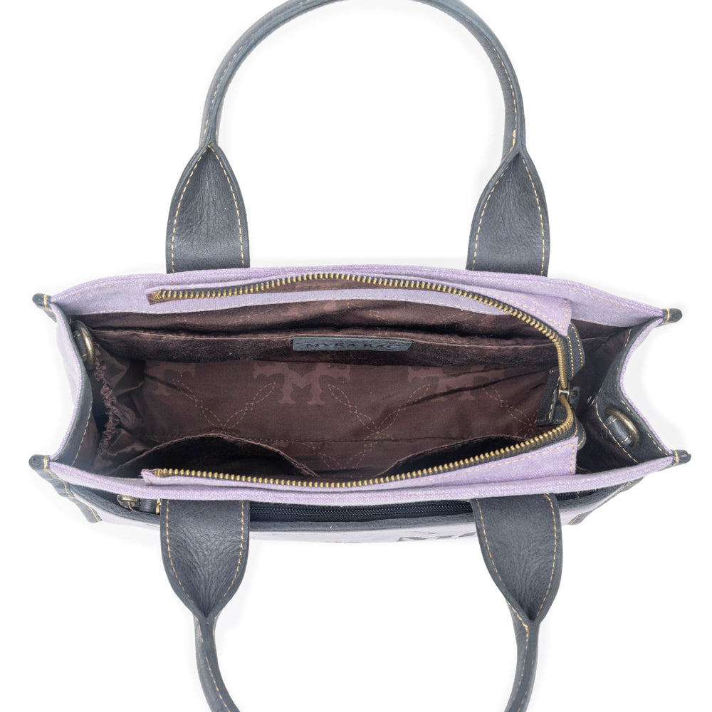 Sac bandoulière Sel de Mer violet
