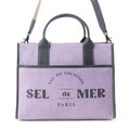 Sac à bandoulière Sel de Mer violet