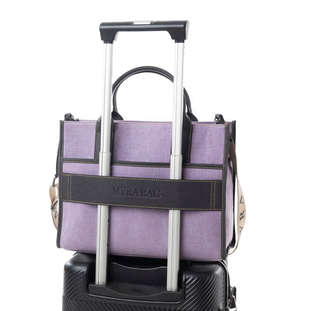 Sac à bandoulière Sel de Mer violet