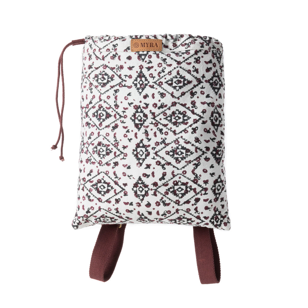 Sac à dos en toile Mesa Rouge, coloris Sundown White