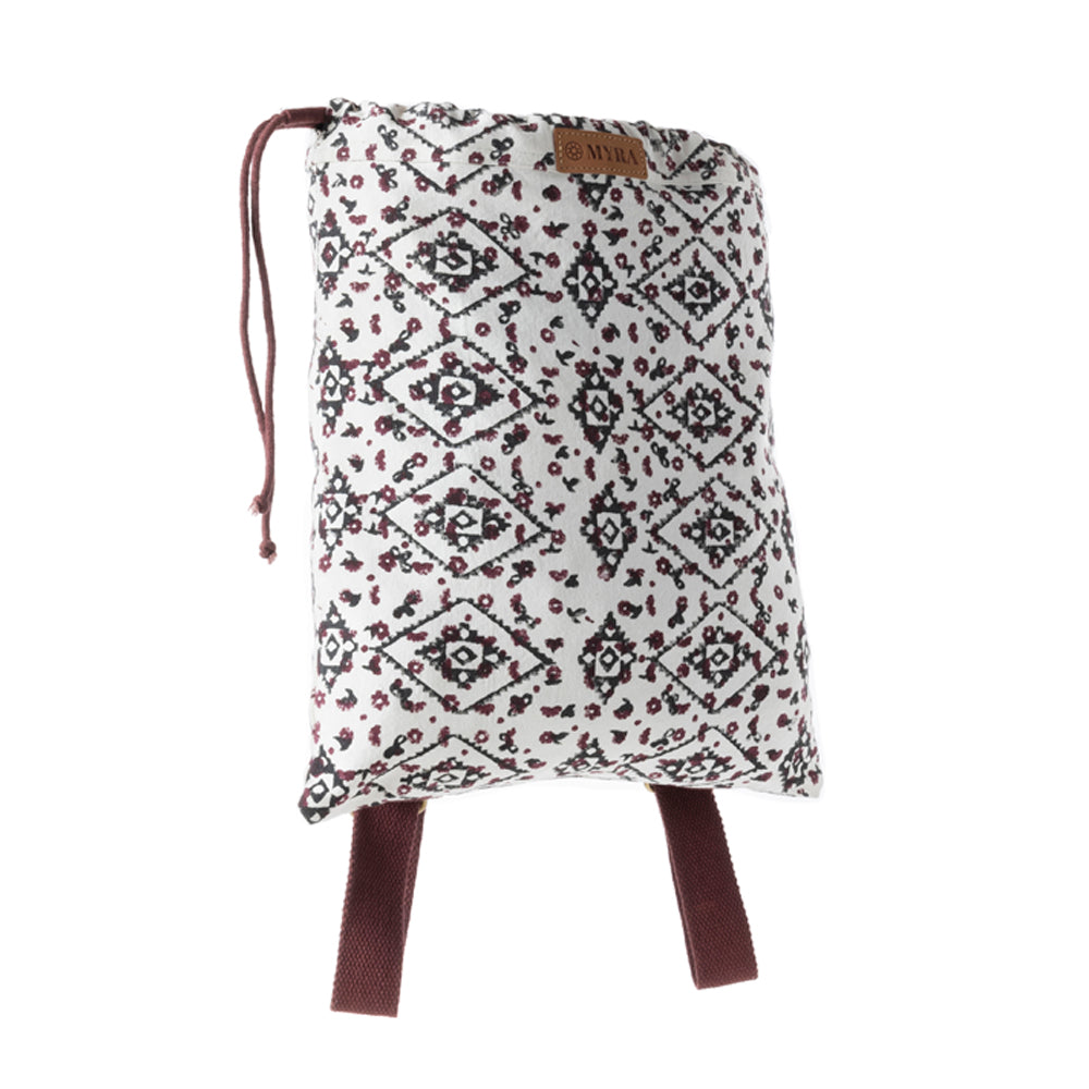Sac à dos en toile Mesa Rouge, coloris Sundown White