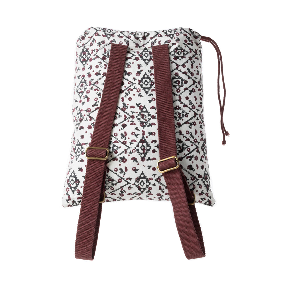 Sac à dos en toile Mesa Rouge, coloris Sundown White