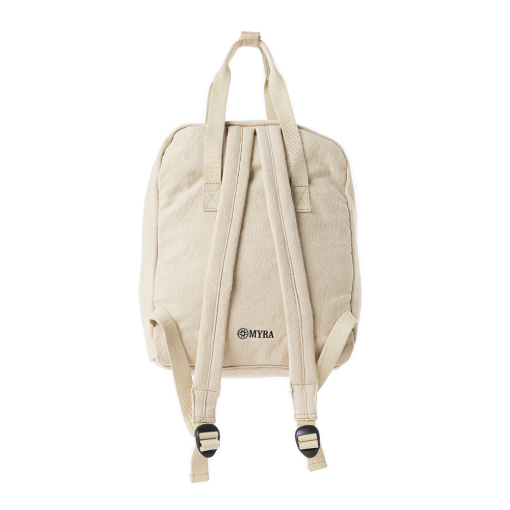 Sac à dos en toile Pioneer Trek de couleur beige