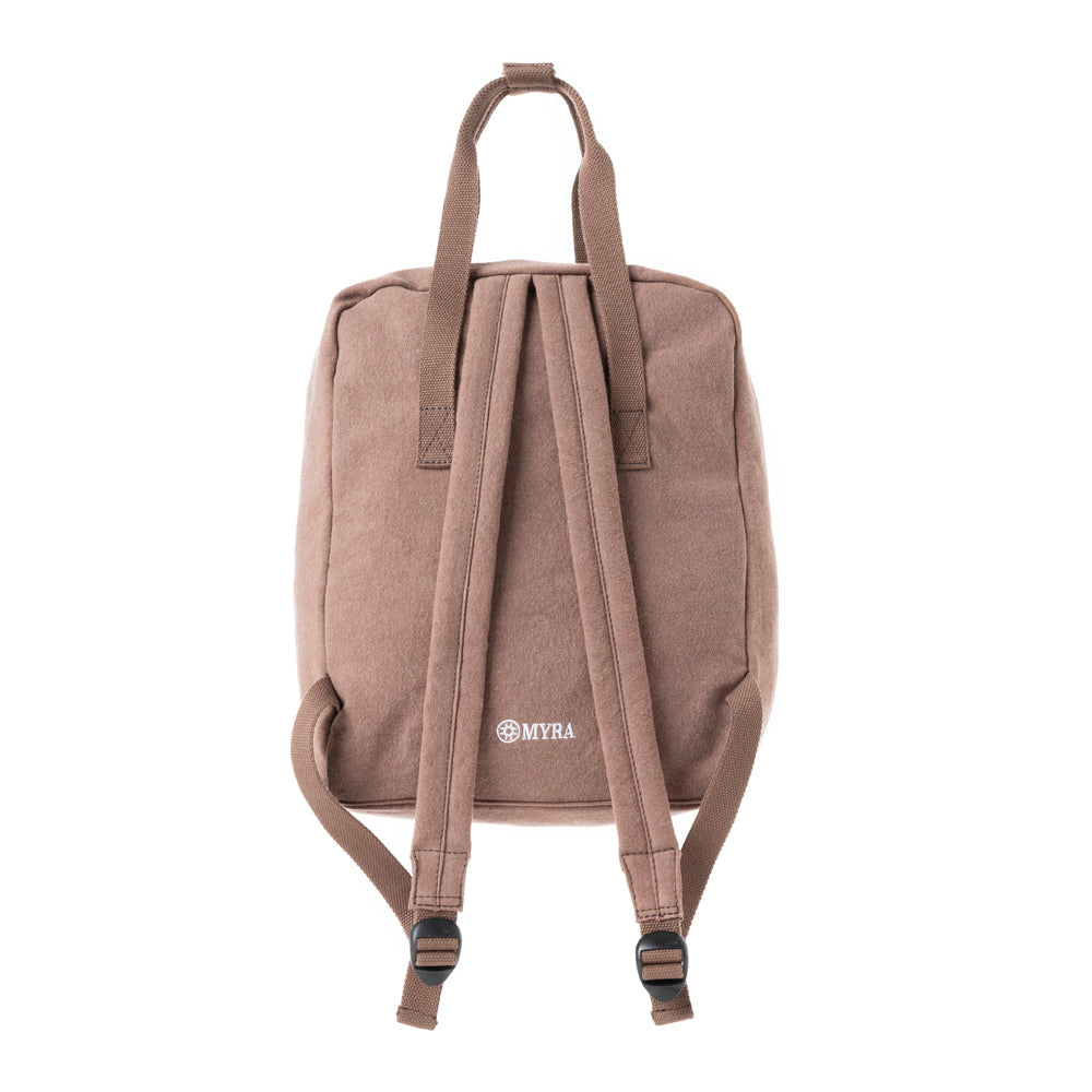 Sac à dos en toile marron Pioneer Trek