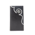 Portefeuille en cuir Blacksmith’s Mark en noir onyx