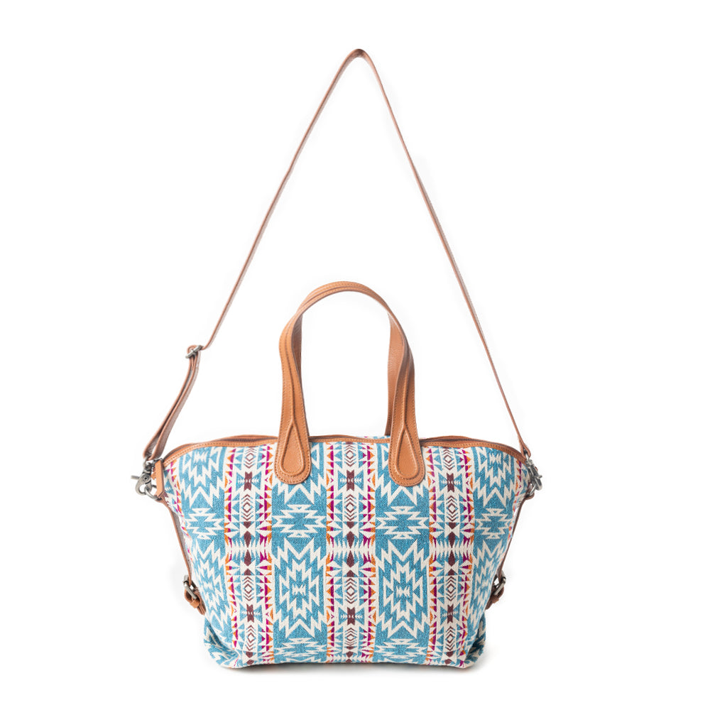 Sac de voyage Weekender Aztec Breeze bleu céruléen