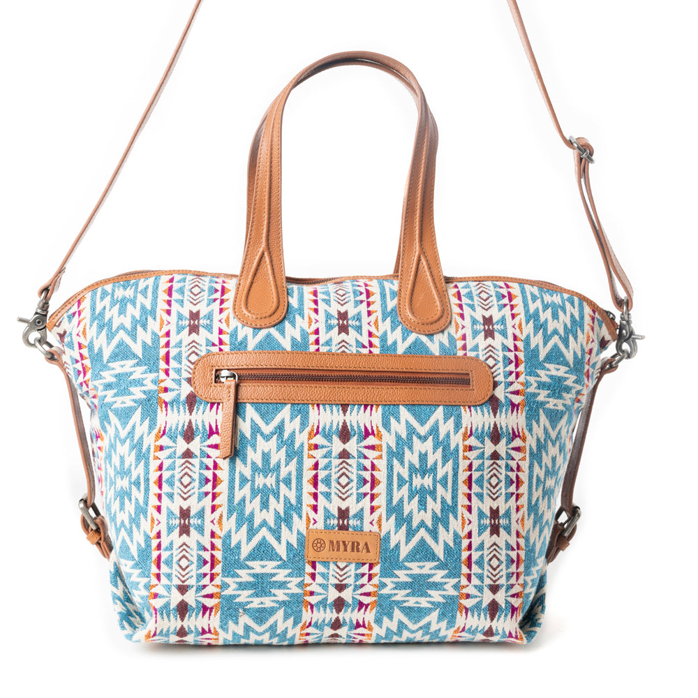 Sac de voyage Weekender Aztec Breeze bleu céruléen