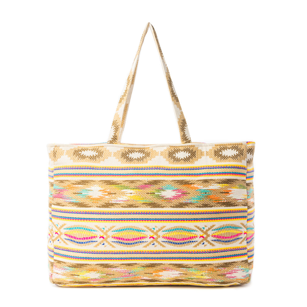 Sac de voyage Myra Sundancer Weekender en motif Vague cramoisie