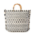Sac fourre-tout Myra Starlit Loom brodé main Twilight Sand
