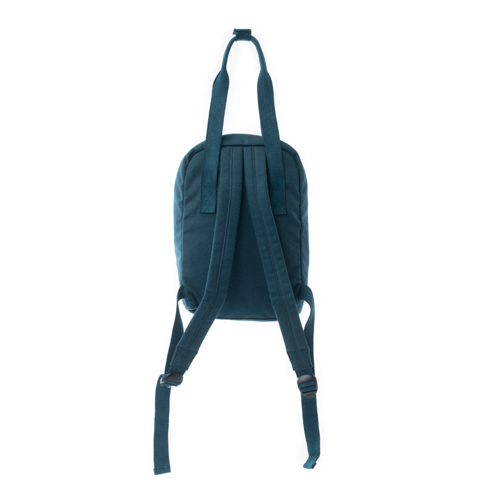 Sac à dos en coton bleu marine Myra Summit