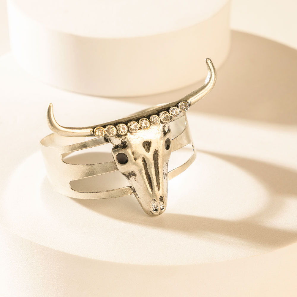Bracelet Dust & Diamonds en cristal argenté