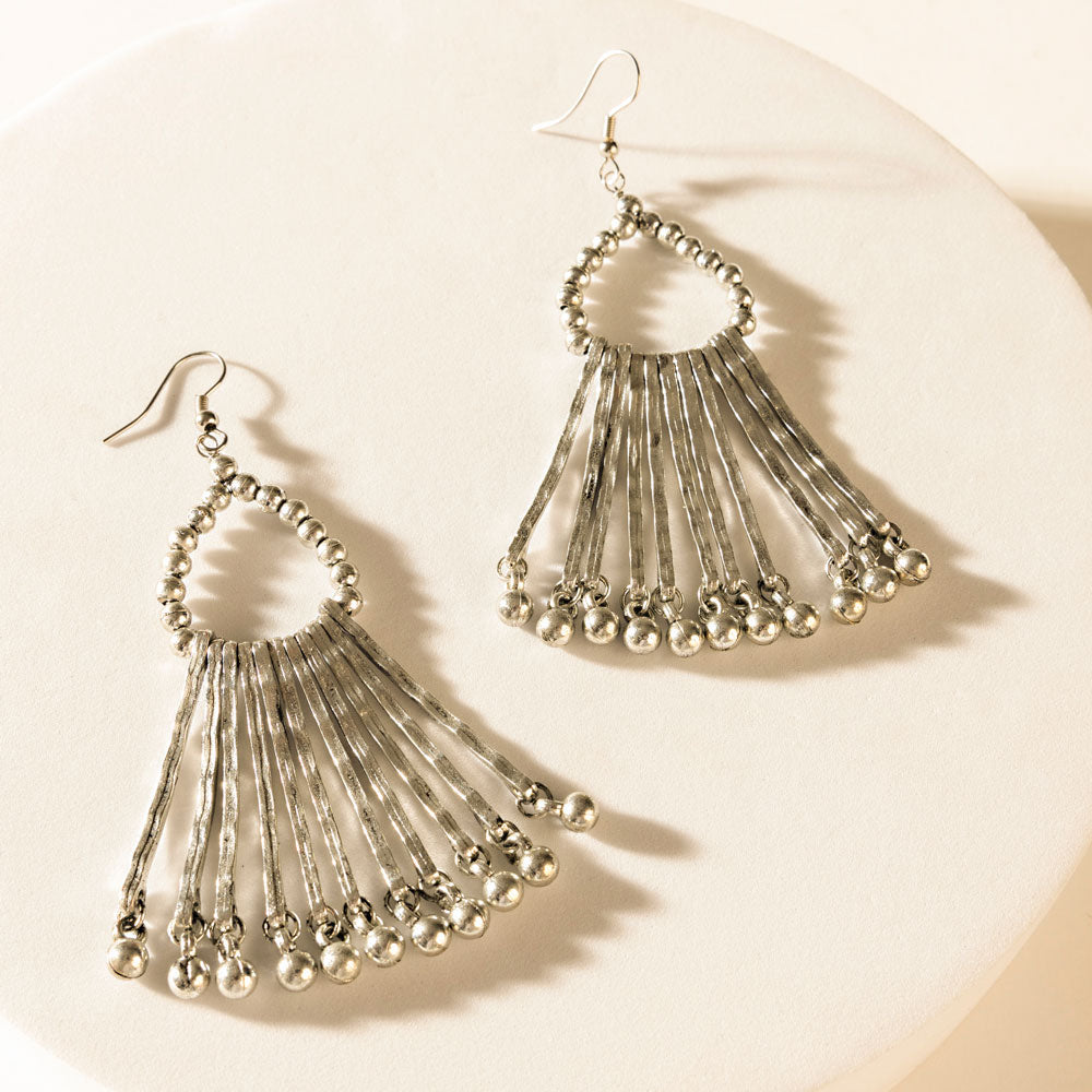Boucles d'oreilles Emily Glow en argent clair de lune