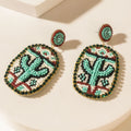 Boucles d'oreilles Tucson Bloomers en Sunstone sarcelle