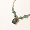 Collier Éclipse El Paso en Turquoise Ensoleillée