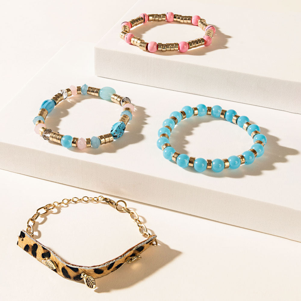 Bracelet Sedona Skies bleu céruléen poudré