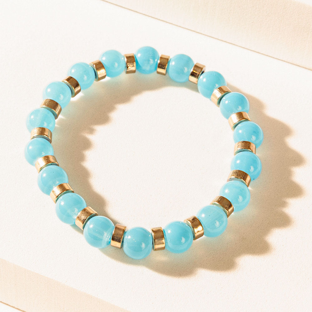 Bracelet Sedona Skies bleu céruléen poudré