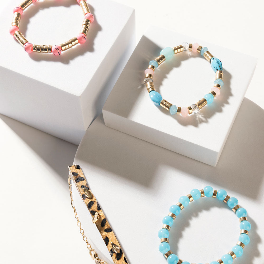 Bracelet Sedona Skies bleu céruléen poudré