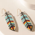 Boucles d'oreilles Myra Zuni en bleu Skyfall