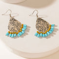 Boucles d'oreilles Myra Mesa Melody en bleu désert