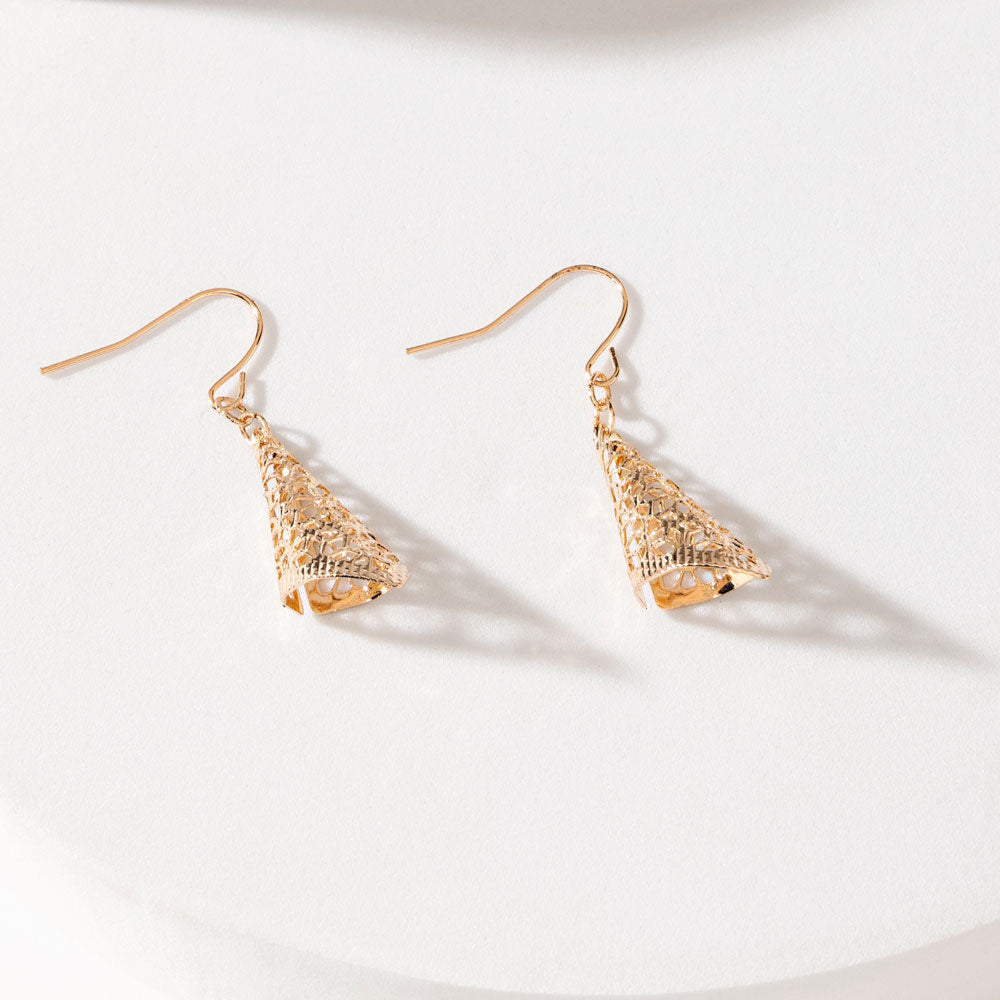 Boucles d'oreilles Elouise en Or du Désert