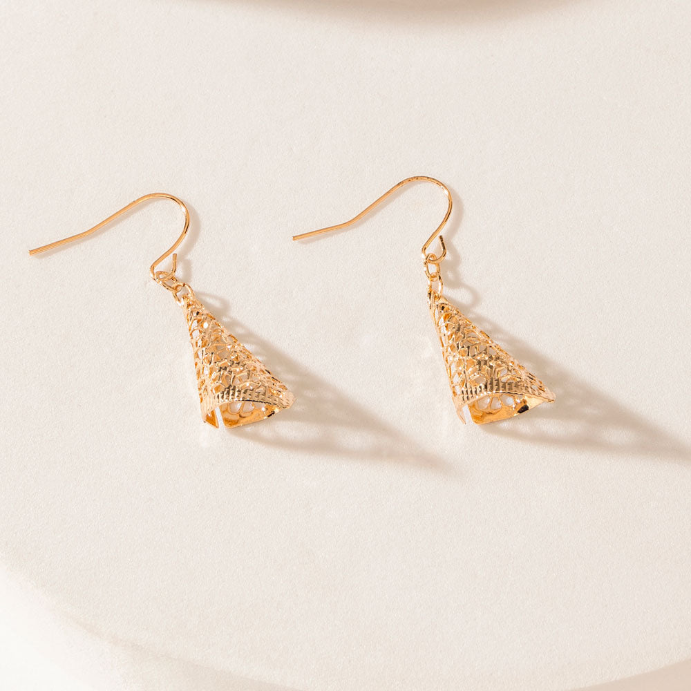 Boucles d'oreilles Elouise en Or du Désert