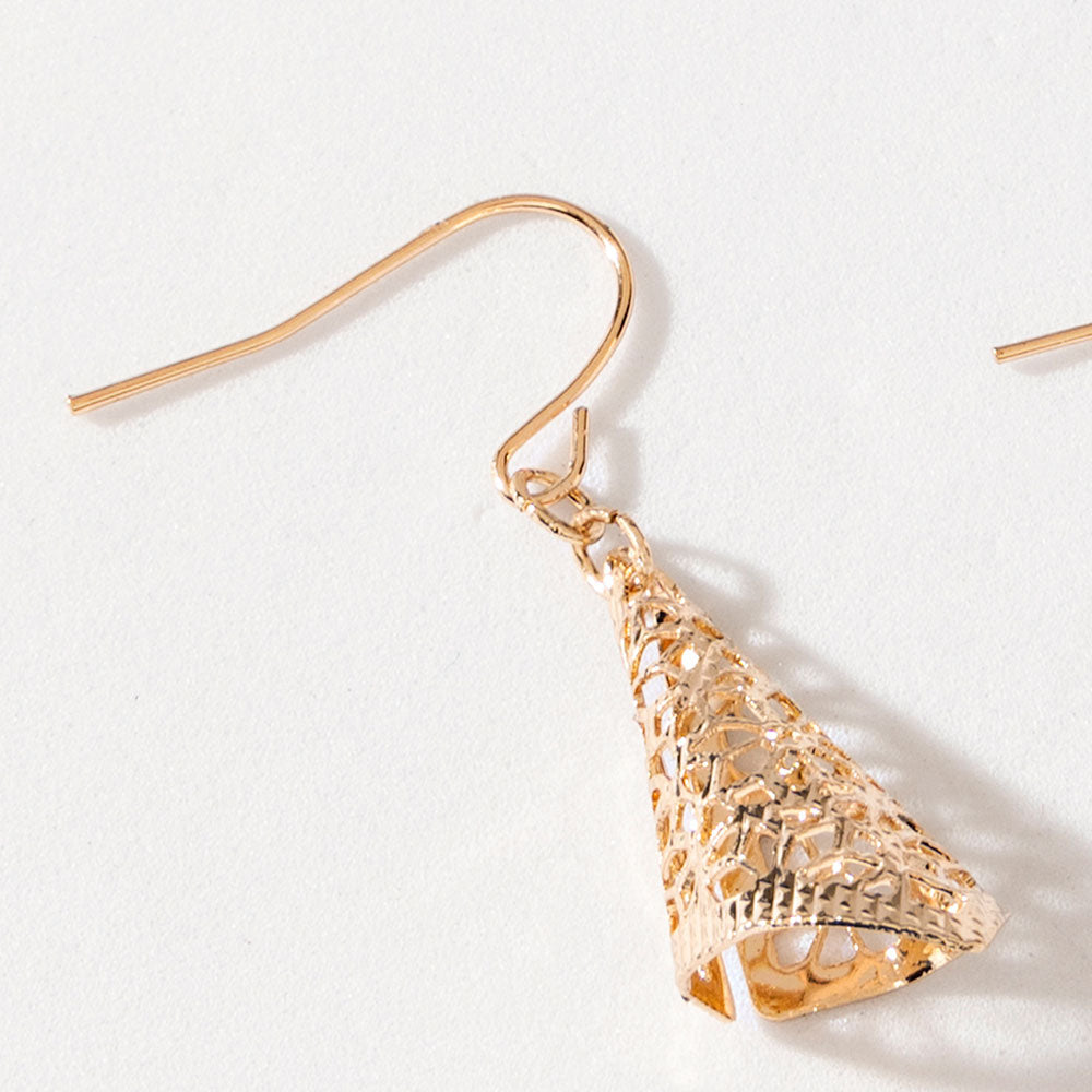 Boucles d'oreilles Elouise en Or du Désert