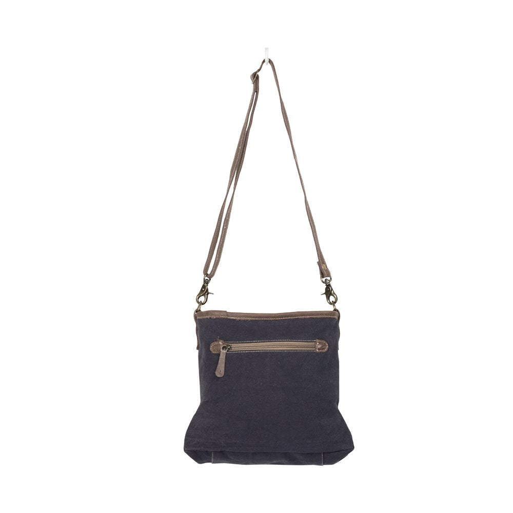 Sac bandoulière Kilim marine