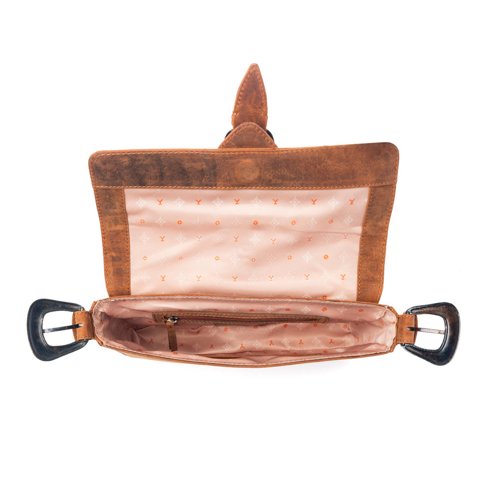 Sac à main Yellowstone Amber Paradise avec rivets