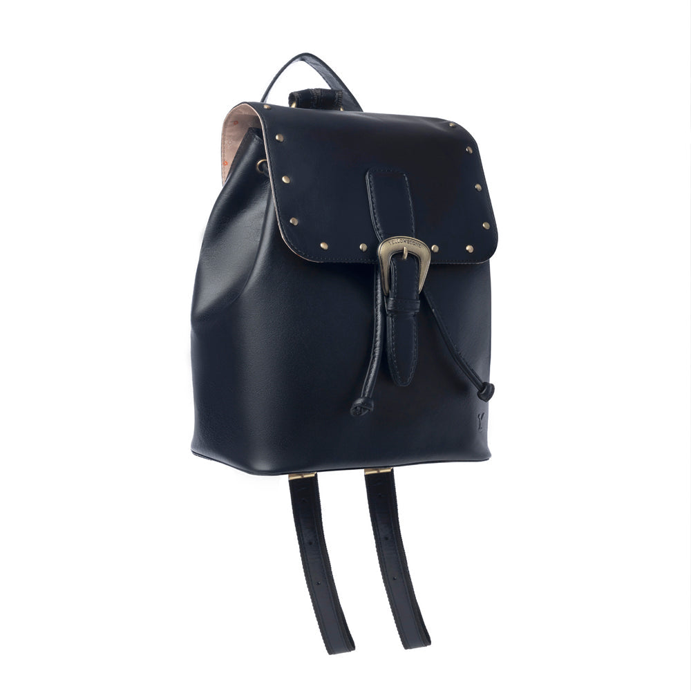 Sac à dos en cuir clouté Yellowstone Longhorn Ash