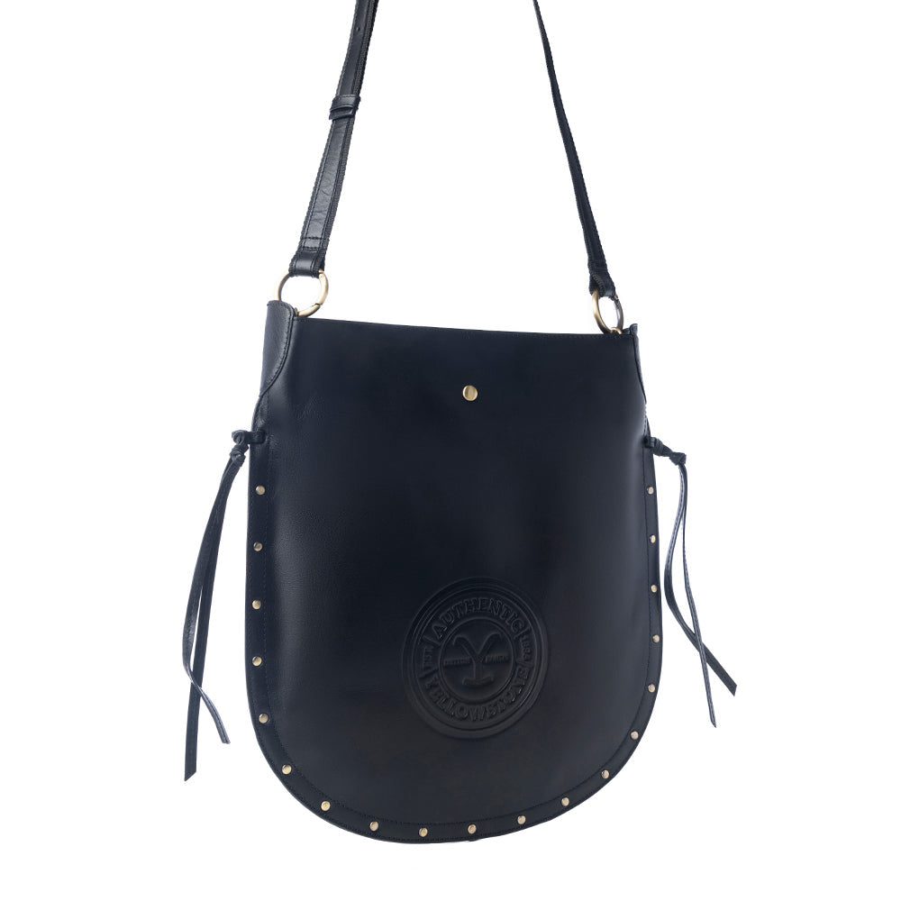 Sac en cuir clouté Yellowstone Ash Frontier