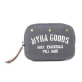 Portefeuille Myra Goods Raven Night en gris cendré