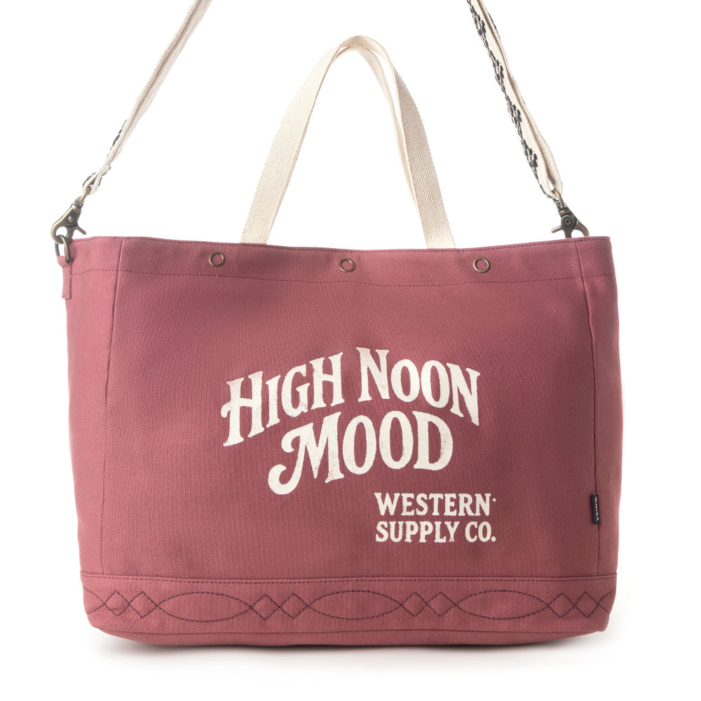 Sac Weekender Myra High Noon Rebel en rouge rubis