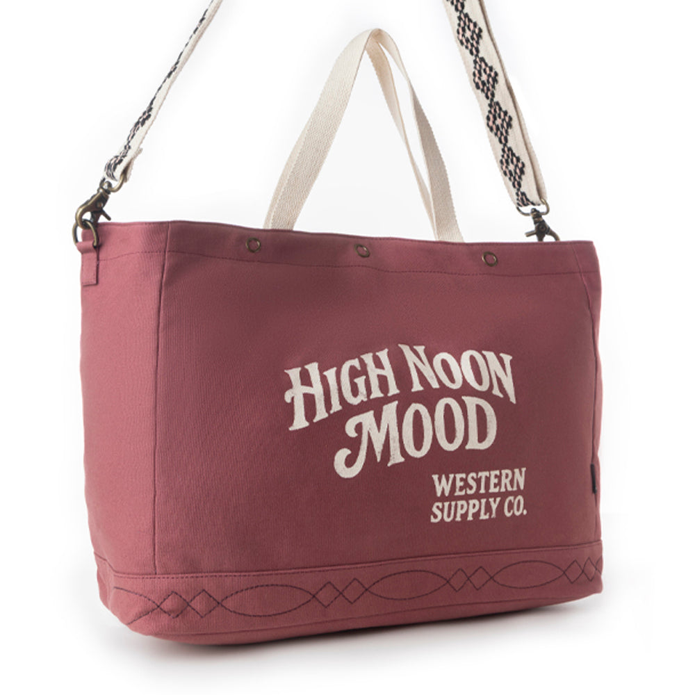 Sac Weekender Myra High Noon Rebel en rouge rubis