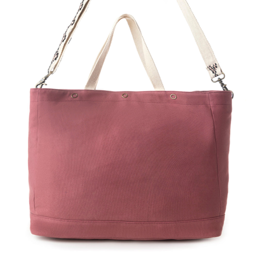 Sac Weekender Myra High Noon Rebel en rouge rubis