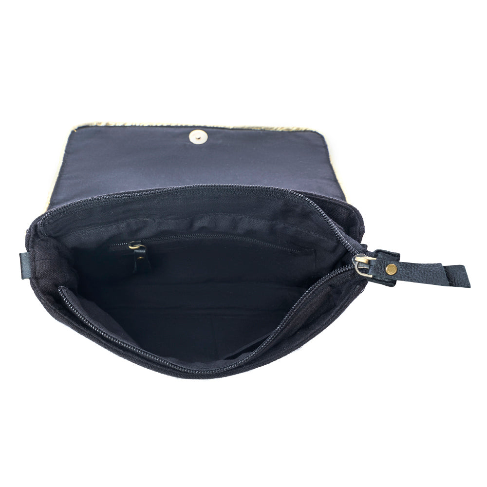 Sac bandoulière Myra Velvet Ember en Golden Shadow