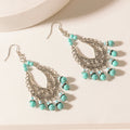 Boucles d'oreilles Myra Blue River Song dans le ciel navajo