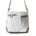 Sac bandoulière à poche latérale délavée