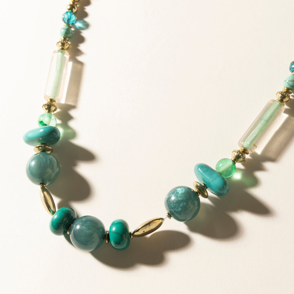 Collier Myra Lagoon Mist en Aigue-marine printanière