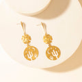 Boucles d'oreilles Myra Mojave Moon en or Starshine