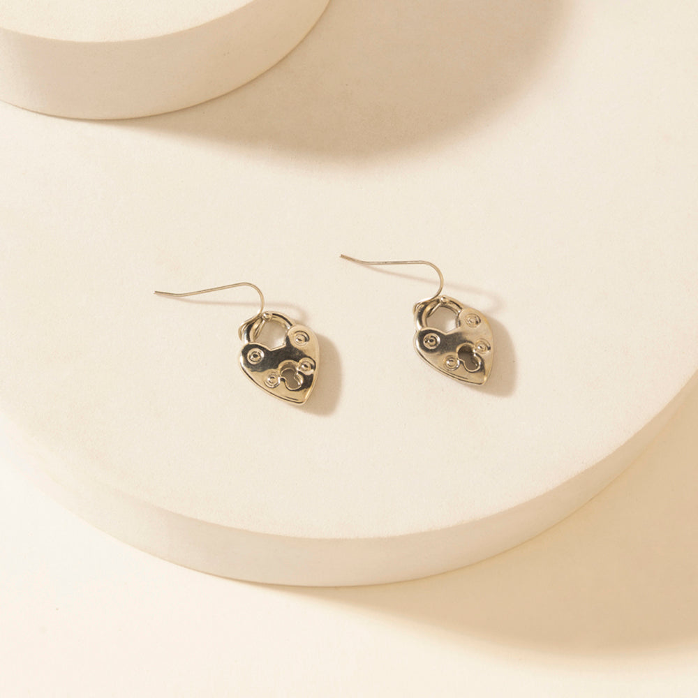 Boucles d'oreilles Myra Moonbeam serties en argent brillant