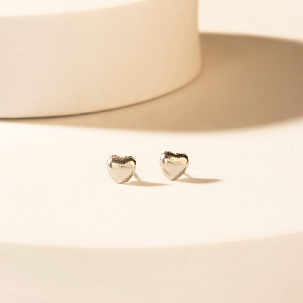 Boucles d'oreilles Myra Moonbeam serties en argent brillant