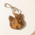 Porte-clés Myra Barn Whisker Hairon en miel tanné