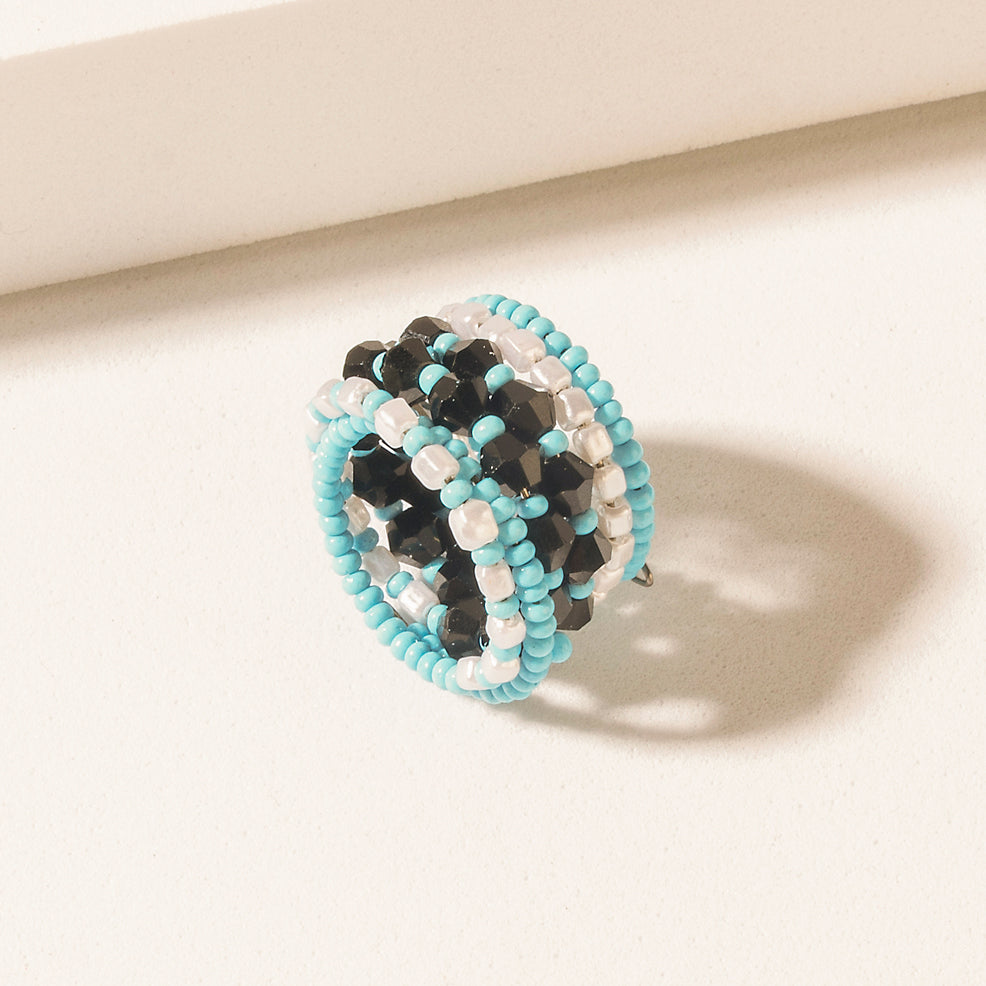 Bague Myra Inkwave Horizon en Bleu Oasis
