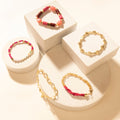 Bracelet Myra Wildflower Sunshine Stack Rose Carnaval