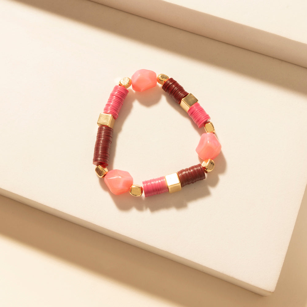 Bracelet Myra Wildflower Sunshine Stack Rose Carnaval