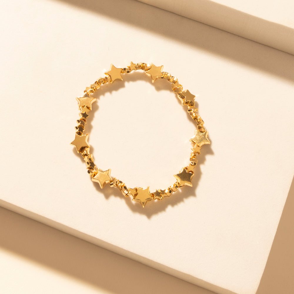 Bracelet jonc Myra Sunset Aire Flamme dorée