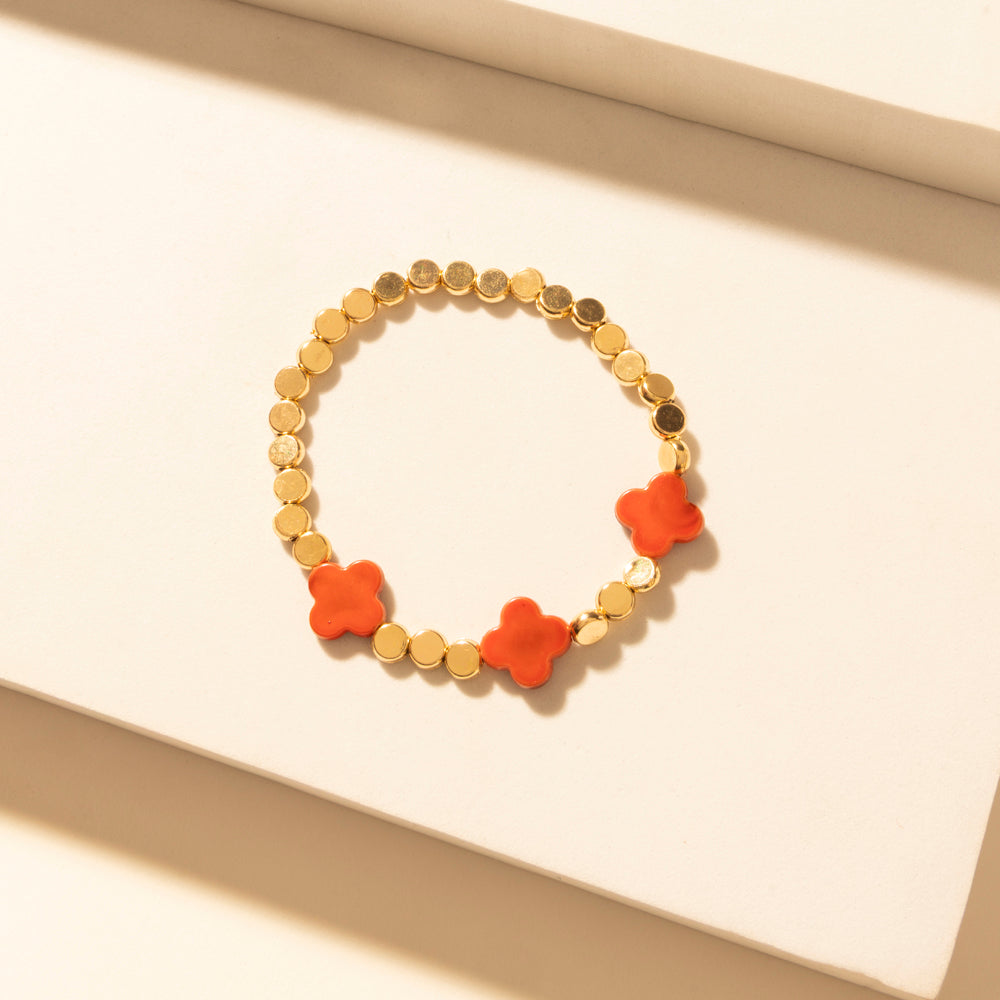 Bracelet jonc Myra Sunset Aire Flamme dorée