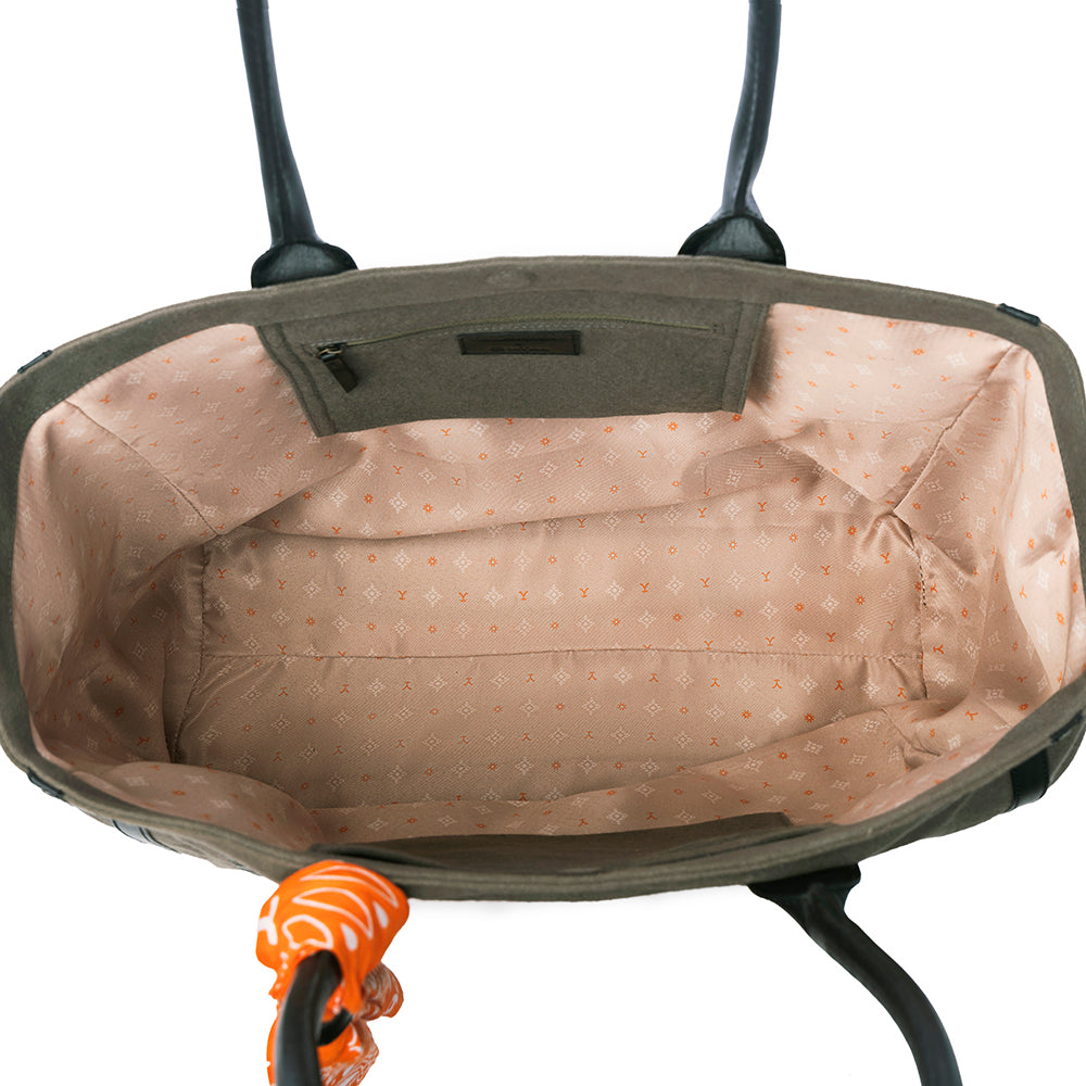 Sac de voyage Yellowstone Velorra Ash avec écharpe