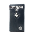 Portefeuille en cuir Myra Frontier Mark Hairon pour homme, noir Dusthorn