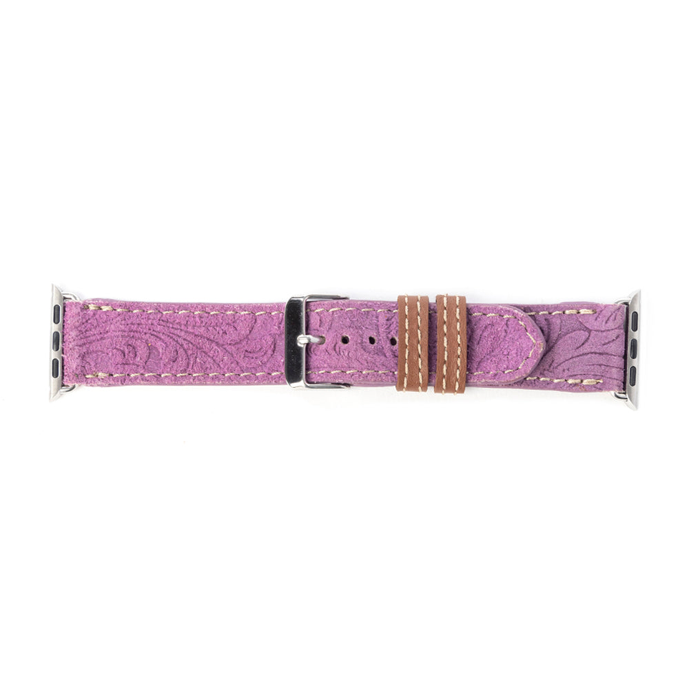 Bracelet de montre Desert Lavender Western en violet